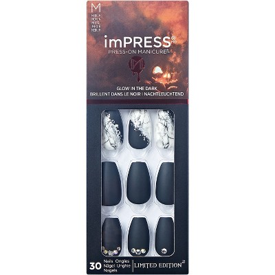 KISS Products imPRESS Fake Nails - Wicked Awesome - 33ct