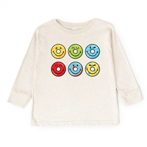 The Juniper Shop SmileyWorld Pool Floats Toddler Long Sleeve Tee - 1 of 4