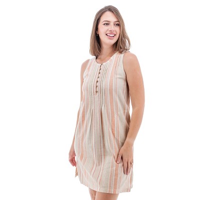Aventura Clothing Women's Breezy Pintuck Swing Dress