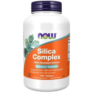 Silica Complex 500mg by Now Foods  -  180 Tablet - 1 of 3
