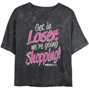 Junior's Mean Girls Distressed Get In Loser T-Shirt - 1 of 4