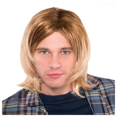  90's Rock Star Halloween Costume Wig 