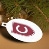 Colgate University Secondary Logo Aluminum Holiday Christmas Tree Ornament - 4 of 4