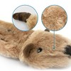 Best Pet Supplies 2-in-1 Stuffless Squeaky Dog Toy with Soft, Durable Fabric for Small, Medium and Large Pets, No Stuffing for Indoor Play - Combo Set - 4 of 4