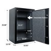 UNISOAR 2.5 Cu Ft Fireproof Safe for Home, Fire & Water Resistant Security Safe with Digital Keypad and Alarm - 2 of 4