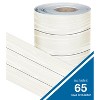 Carson Dellosa Education White Wood Grain Rolled Straight Borders, 65 Feet Per Roll, Pack of 3 - 4 of 4
