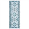 Fulvari Area Rug Vintage Rug Washable Indoor Medallion Rugs Low Pile Distressed Floor Carpet Retro Accent Rug for Living Room - 3 of 4