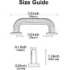 attop 6 Pack Brushed Satin Nickel Cabinet Pulls - 4 of 4