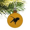 Prairie View A&M Secondary Logo Mini Small Tiny Wood Christmas Tree Holiday Ornament - 3 of 4