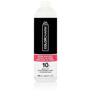 Wella Color Charm Cream Developer 10 Volume / 3% - Gentle Lift  (15.4 oz) Haircolor Activator Hair Color Dye - 1 of 3