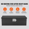 VEVOR Heavy Duty Aluminum Truck Bed Tool Box, Diamond Plate Tool Box with Side Handle and Lock Keys, Storage Tool Box Chest Box Organizer, Black - 3 of 4