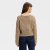 Women's Open Stitch V-Neck Pullover Sweater - Universal Thread™ - 2 of 3