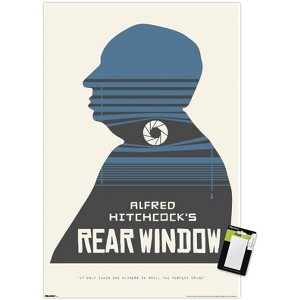 Trends International Alfred Hitchcock - Rear Window (1954) Silhouette Unframed Wall Poster Prints - 1 of 4