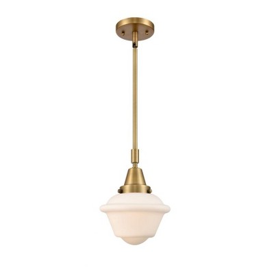 Oxford - 1 Light Stem Hung Mini Pendant In Traditional Style-9.13 Inches Tall and 7.5 Inches Wide