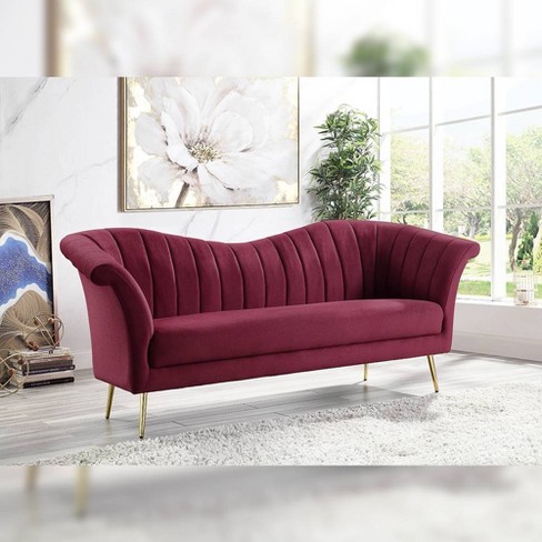 Target velvet hot sale couch