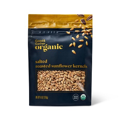 Organic Salted Roasted Sunflower Kernels - 6oz - Good & Gather™