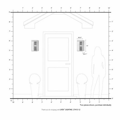 Lafayette Satin Brass Outdoor Wall Lantern with Clear Glass