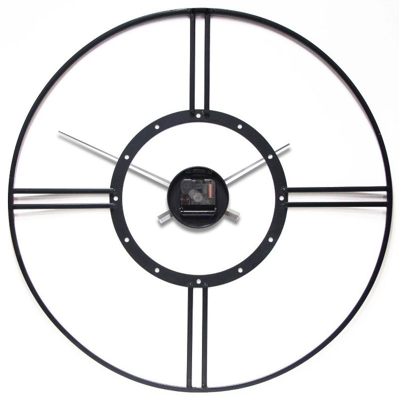 24&#34; Astro Wall Clock Black - Infinity Instruments, 2 of 5