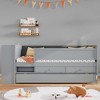 YOOCOZZ Twin Size Daybed with Trundle, Built-in Desk, Storage Compartments and USB Ports - 2 of 4