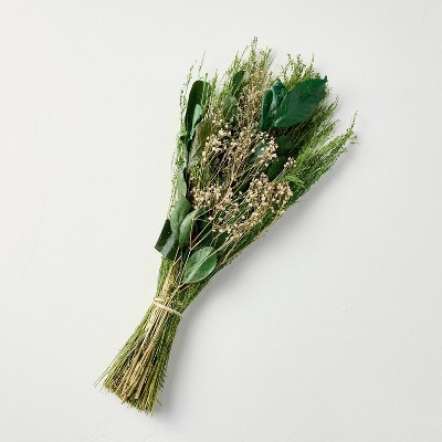 20" Preserved Mixed Leaf and Grass Spring Bundle - Hearth & Hand™ with Magnolia