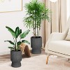 14.2" Tall Planters Set of 2, Large Planter for Outdoor Plants, Flower Pots with Water Level Monitor - 4 of 4