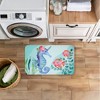 Stupell Industries Horned Seahorse & Fish Printed Anti-Fatigue Floor Mat, design by Audrey Jeanne Roberts, 30"x18" - 4 of 4