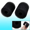 Unique Bargains Aquarium Water Cleaning Filter Sponges Black 2 Pcs - 2 of 3