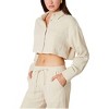 Women's Austin Cropped Guaze Shirt Top - NIA - 2 of 4