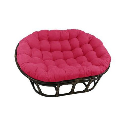 Microsuede discount papasan chair