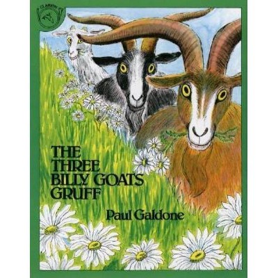 The Three Billy Goats Gruff Big Book - (Paul Galdone Classics) by  Paul Galdone (Paperback)