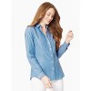 Jones New York Striped Easy-Care Button-Up Shirt - M - 2 of 3