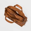 Triple Compartment Satchel Handbag - Universal Thread™ - image 3 of 3