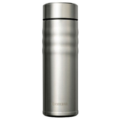 Kyocera Stainless Steel 17 Ounce Twist Top Insulated Travel Mug