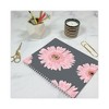 Essential Collection Ruled Monthly Planner, Daisy Artwork, 8.88 x 7.13, Black/Pink Cover, 14-Month: Dec 2024 to Jan 2026 - 3 of 4