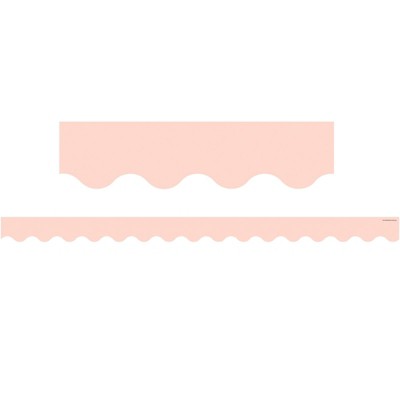 Teacher Created Resources Blush Scalloped Border Trim, 35 Feet (Pack of 6)