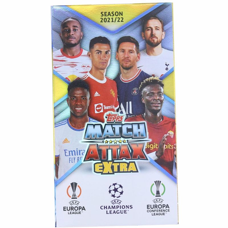Topps 2021/2022 Topps UEFA Champions League Match Attax Extra Box | 24 Packs, 2 of 4