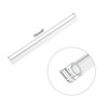 Unique Bargains Lamp Lantern Water Cooling System Acrylic Round Pipes Clear 9 Pcs 6" - 2 of 4