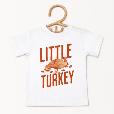 The Juniper Shop Little Turkey Orange Toddler Short Sleeve Tee