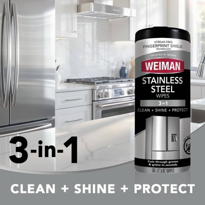 Weiman Stainless Steel Wipes - 30ct, 3 of 11
