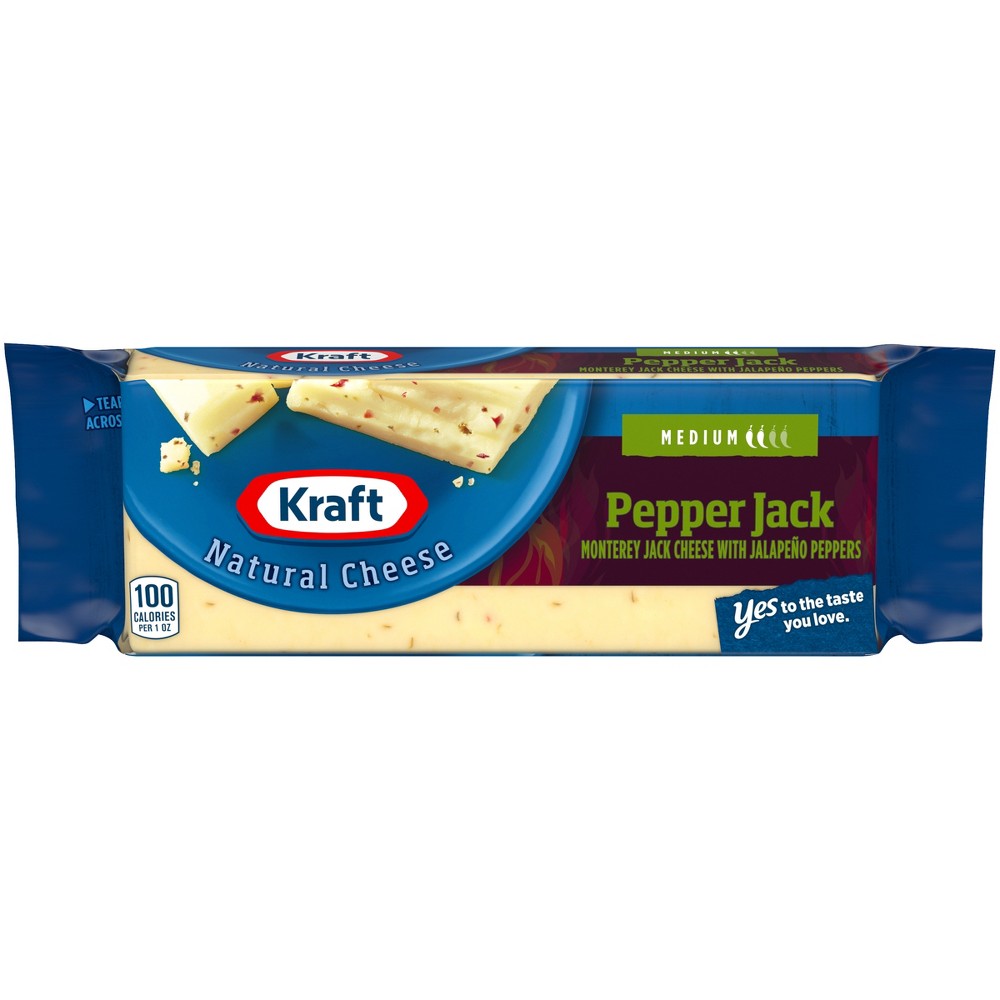 Kraft Chunck Pepper Jack 8 Oz