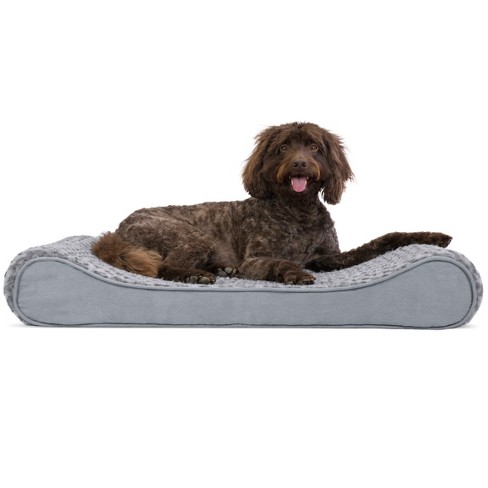 Furhaven Ultra Plush Luxe Lounger Orthopedic Dog Bed - Large, Gray : Target