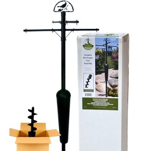 Squirrel Stopper Deluxe Squirrel Proof Bird Feeder Pole System with Baffle - 1 of 4