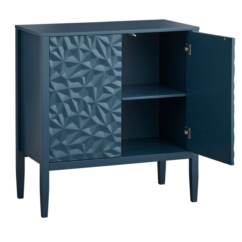 Marquise Modern 2 Door Cabinet Midnight Blue - Buylateral, 5 of 7