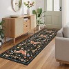 coucheta Multi-size Farmhouse Area Rugs for Living Room, Washable Foldable Ultra-Thin Carpet with Non-Slip Backing, for Bedroom, Dining Room, Office - 4 of 4
