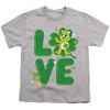 Boys' Short Sleeve Care Bears: Unlock the Magic Good Luck Bear Love St. Patrick's Day T-Shirt - 2 of 4