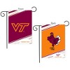 Virginia Tech University NCAA Licensed Double-Sided Garden Flag 12" x 18" Briarwood Lane - 3 of 3