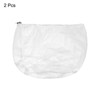Unique Bargains Mesh Travel Durable Laundry Bags with Zipper for Delicate Clothing 2 Pcs - 3 of 4