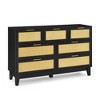CAVINAS 7 Drawer Dresser Modern Wooden Chest of Drawers with Spacious Storage Space for Living Room, Bedroom, Hallway - 3 of 4