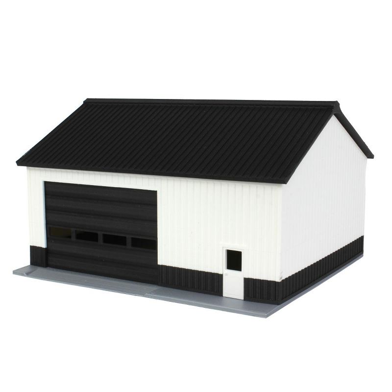 1/64 Black/White 40ft x 30ft "Papa's Shop" Farm Shed 3D Printed Farm Model RW-42, 1 of 6