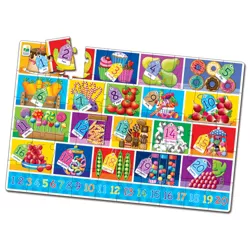 The Learning Journey Jumbo Floor Puzzles Numbers (50 pieces)